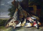 欧洲12-19世纪油画五_FYT, Jan - Dead Birds in a Landscape